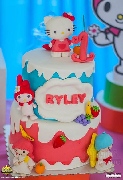 Ryley's Sanrio Friends - Cake by Joy Lyn Sy Parohinog-Francisco