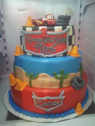 Cars - Cake by Stephanie Towner