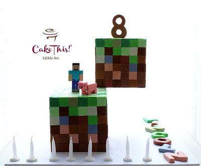 Minecraft Birthday Cake - Cake by Cake This