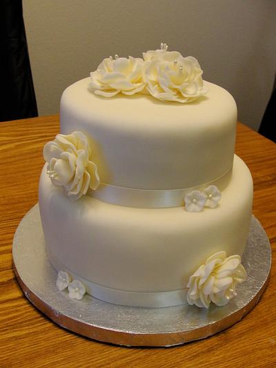 Friends wedding cake! - Cake by Julie