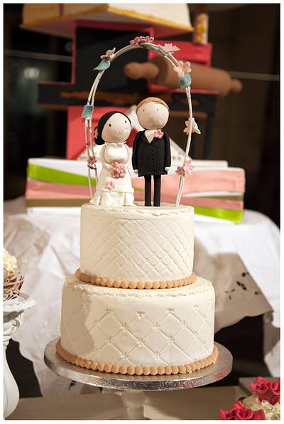 ..wedding Retrò... - Cake by Dolci Architetture