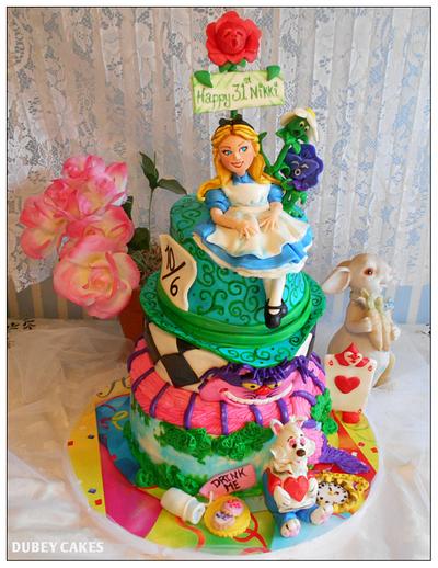 Alice  - Cake by Bethann Dubey