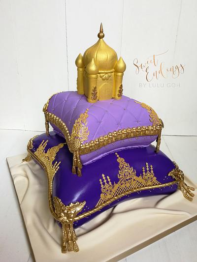Purple Splendour - Cake by Lulu Goh