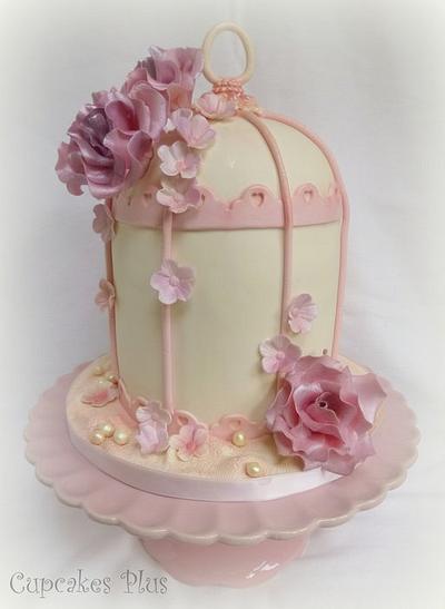 Birdcage Cake - Cake by Janice Baybutt