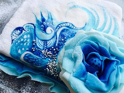 Blue Flower - Cake by Alexandra