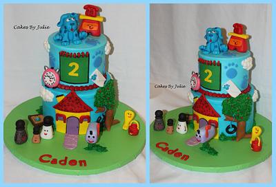 Blues Clues Cake! - Cake by Cakes By Julie