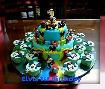 Mickey Mouse Club - Cake by Cupcakes Fairytale