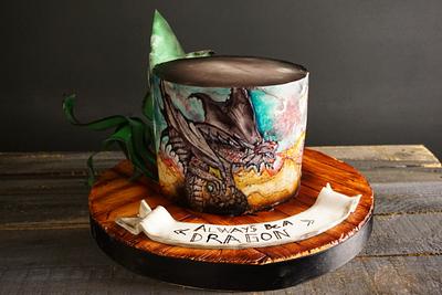 Dragon Cake - Cake by Duygu Tugcu