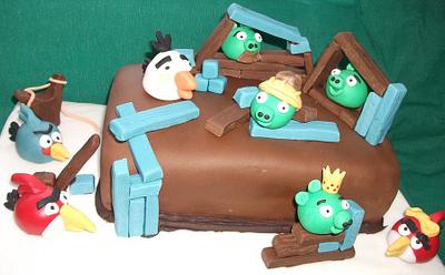 Angry Birds - Cake by Sonia Eddy