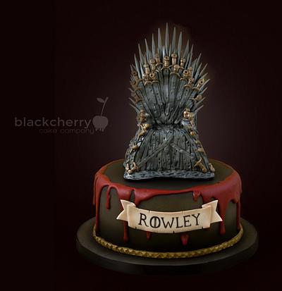 Game of Thrones - Iron Throne - Cake by Little Cherry