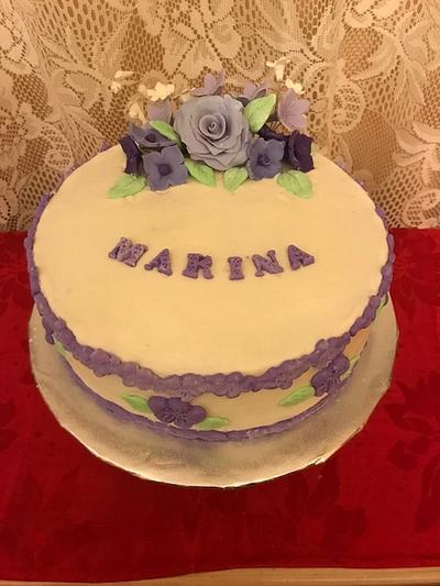 Marina's Birthday - Cake by Julia 