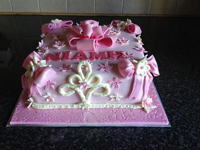 just pink - Cake by Mandy
