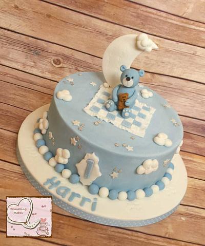 Harri's first ever birthday - Cake by Emmazing Bakes