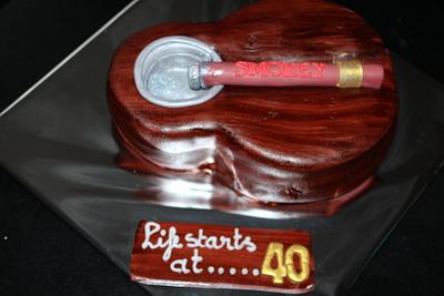 ashtray cake - Cake by Roberta