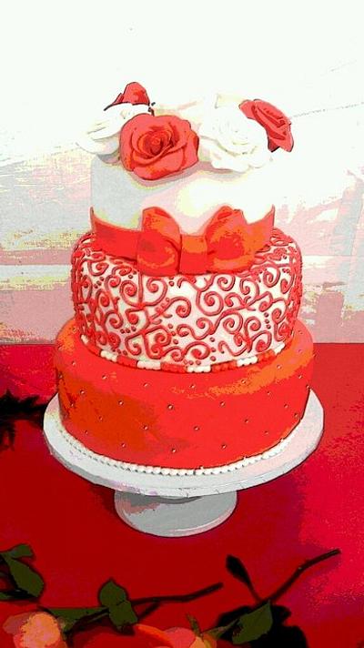 Sweet 15 Cake - Cake by Joyce Marcellus