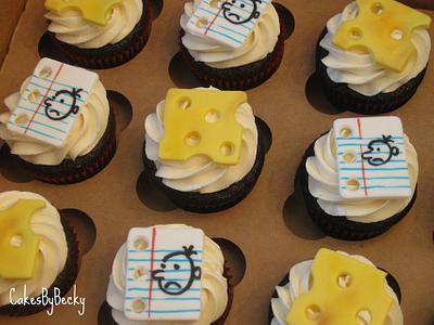 Diary of a Wimpy Kid Cupcakes - Cake by Becky Pendergraft