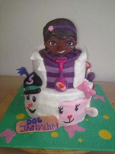 Doc mcstuffin cake  - Cake by Jujubox17