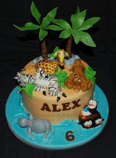 Madagascar - Cake by katarina139