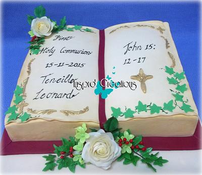 First Communion cake - Cake by Willene Clair Venter