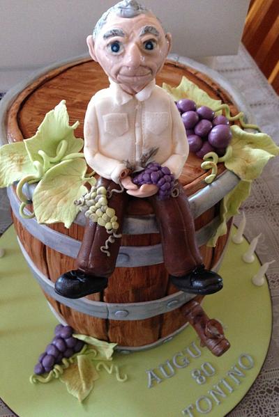 Wine barrel cake... - Cake by Baked Stems