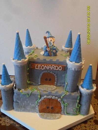 castle and the wizard cake - Cake by irena11