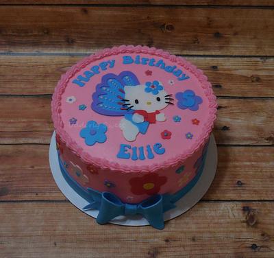 Hello Kitty 5th Birthday - Cake by Michelle