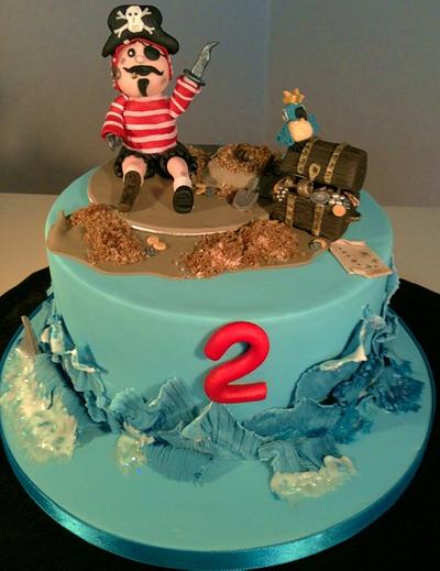 Ahoy!...Pirate cake - Cake by Mandy