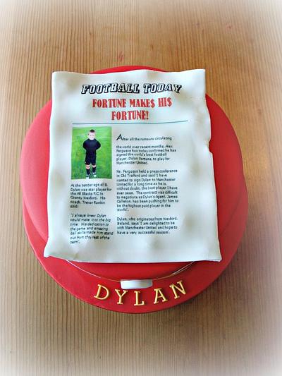 Manchester United cake - Cake by Beside The Seaside Cupcakes