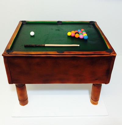 Pool Table - Cake by Olivia's Kitchen