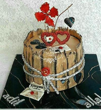  Love Birthday cake - Cake by Fées Maison (AHMADI)