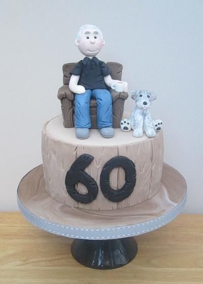 60th Birthday Celebrations - Cake by The Buttercream Pantry