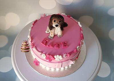 Puppyshower cake - Cake by Pluympjescake