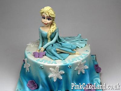 Elsa Frozen Birthday Cake - Cake by Beatrice Maria