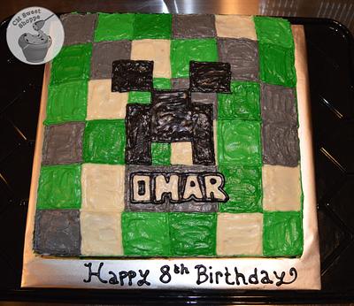 Minecraft Buttercream Cake - Cake by CM Sweet Shoppe