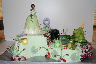 Princess and the Frog Cake - Cake by Nicole Taylor