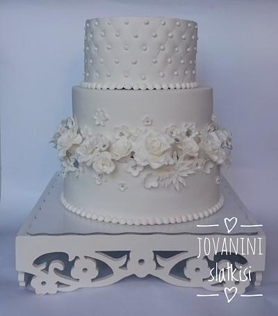 Wedding cake - Cake by Jovaninislatkisi