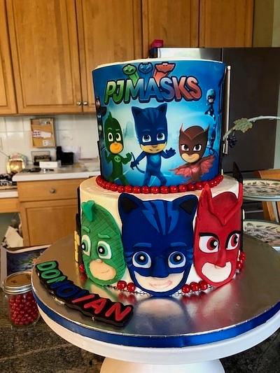 PJ Masks Birthday Cake - Cake by Sheri C.