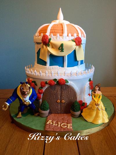  Beauty and the Beast Cake - Cake by K Cakes