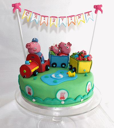 Peppa pig and friends - Cake by Artym 