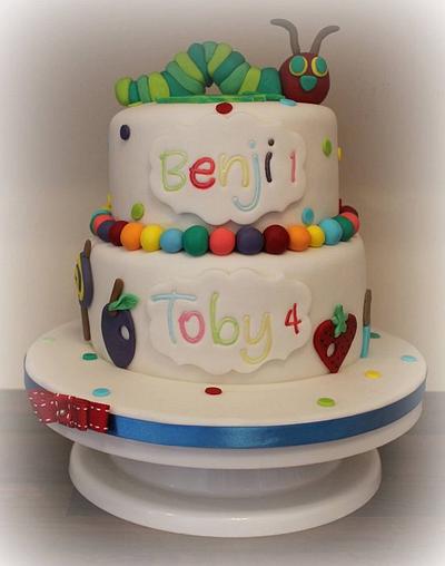 The Very Hungry Caterpillar - Cake by Fieldfare Cakes