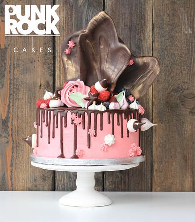 PunkArt Cake - Pink Lady - Cake by PunkRockCakes