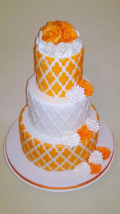 a touch of orange - Cake by Alessandra