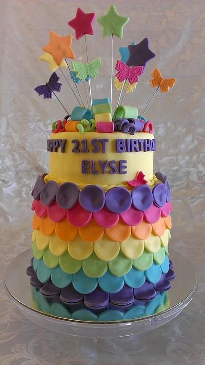 Vibrant Celebration - Cake by Bonley Cake Designs