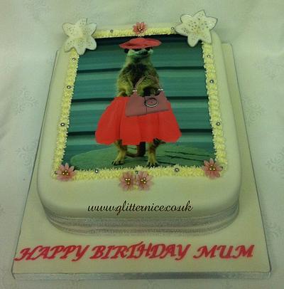 Lady Meerkat - Cake by Alli Dockree