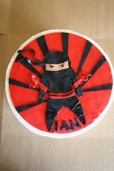 Ninja Cake - Cake by Rachel Skvaril