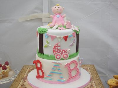 Baby Shower Cake for my daughter - Cake by Jackie - The Cupcake Princess