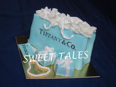 Tiffany bag - Cake by SweetTales