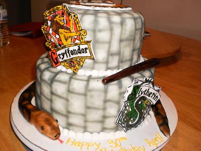 Harry Potter Cake - Cake by Elizabeth Jones