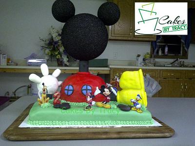 Mickey Mouse Clubhouse & Toodles - Cake by Tracy