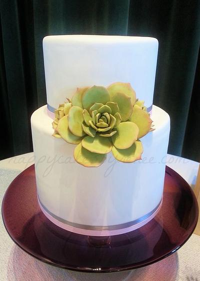 Simple Succulent Cake - Cake by Renee